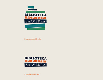 Branding Biblioteca Saavedra