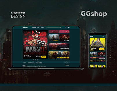 Games Store UI Design