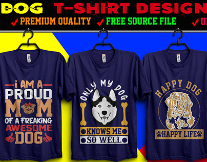 Dog Lover T-shirt Design Bundle