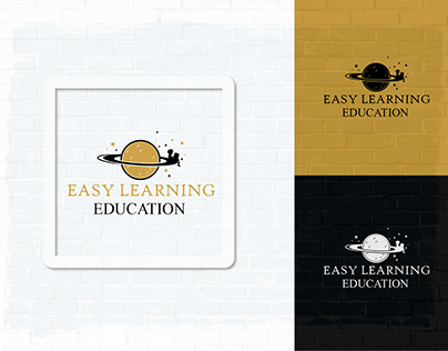 Easy Learning Education Logo design