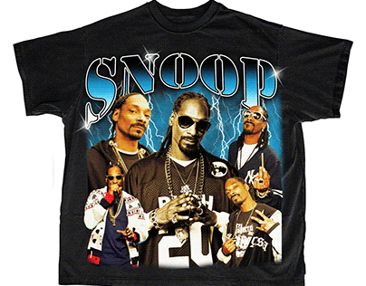 Snoop 90s Tee shirt design