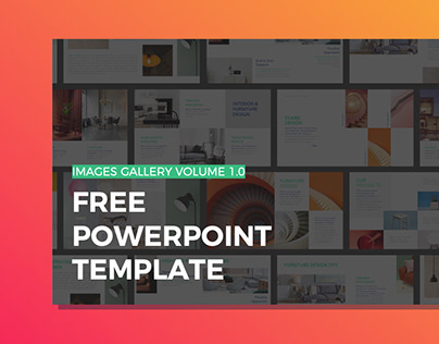 FREE POWERPOINT TEMPLATE - IMAGE GRID