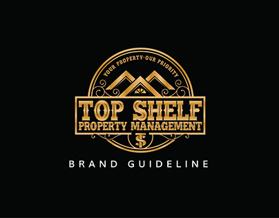 Brand Guideline For Top Shelf Logo
