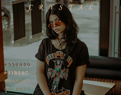 ''Crystal'' Glasses Online Shop Design