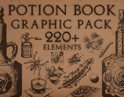 Potion Book Graphic Pack