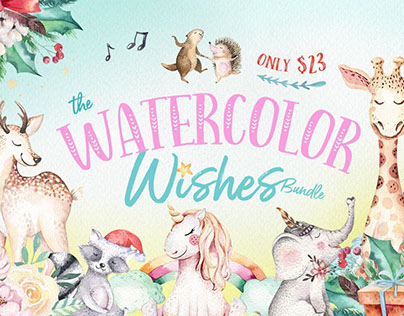 The Watercolor Wishes Bundle