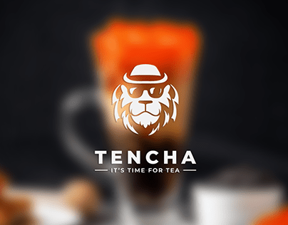 The logo of the bubble tea brand Tencha