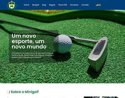 Site - Confederação Brasileira de Minigolf