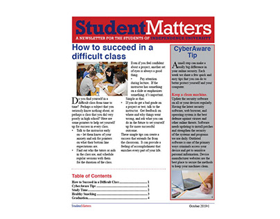 Student Project Student Matters