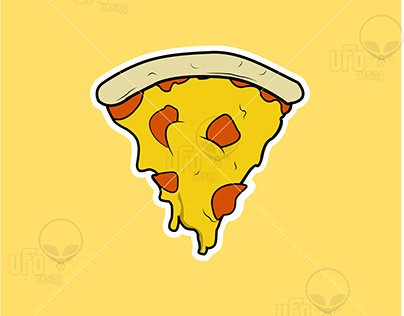 Pizza fast food UFO DESING