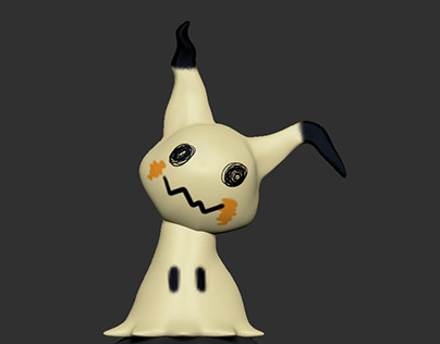 3D Modelled Pokemon (Mimikyu)