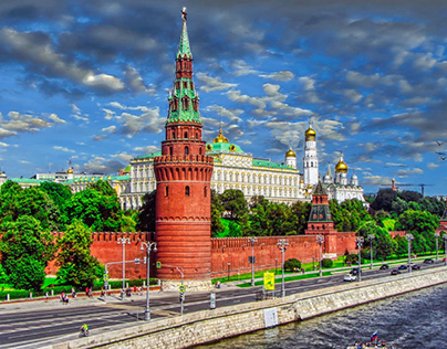 Moscú - Kremlin i riu Moscova - Rússia
