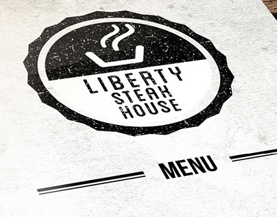 Liberty Steak House Restaurant Branding