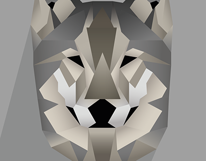 Polygonal wolf