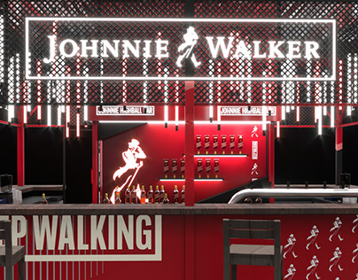Johnnie Walker Bar Branding