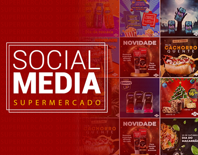 Posts para as redes sociais | Supermercado
