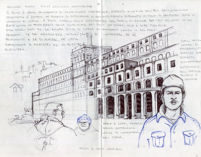 sketchbook of Genoa
