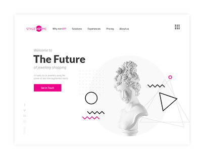 Website Design concept - StyleDotMe