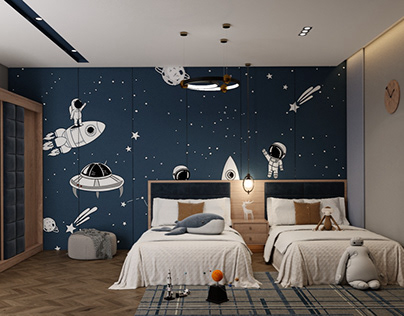 Marvel bedroom , Darts design