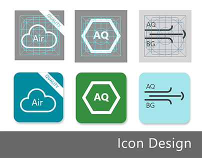 AQ - Mobile App Icon Design