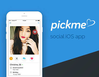 PickMe - Social iOS App