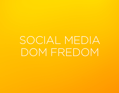 Social Media - DOM FREDOM