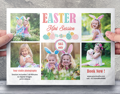 Easter Photography Marketing Template