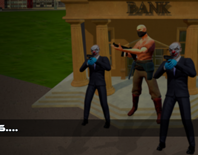 Bank Robbery Game Ui