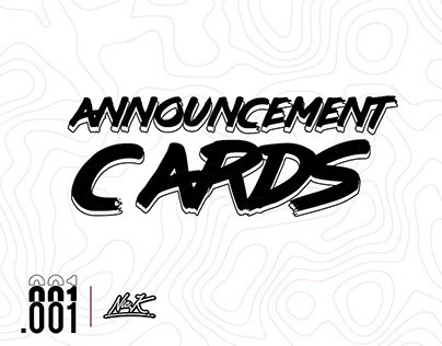 Announcement Card Designs