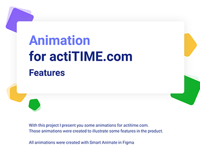 Animation for actiTIME