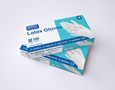 Biosafety Disposable Latex Gloves powder free