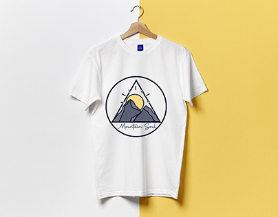Custom t-shirt design with free Mockup