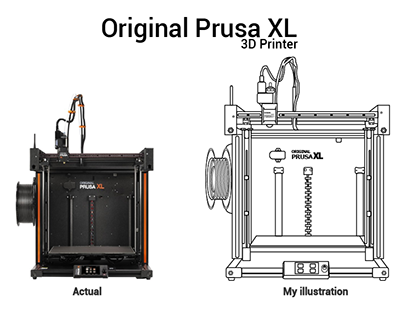 Original Prusa XL 3D Printer