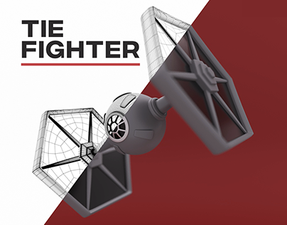 Project thumbnail - Tie FIghter 3D