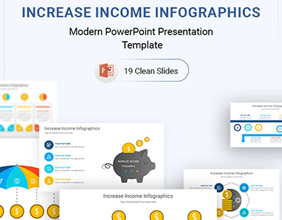 Increase Income Infographics Template Slides