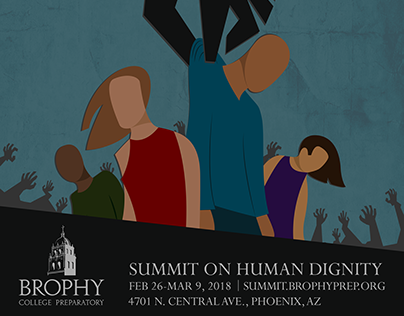 Brophy Summit on Human Dignity Poster 2018