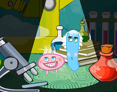 Cartoon "Microbes"