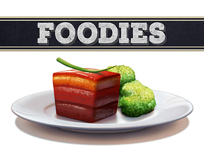 Foodies • Card Illustrations