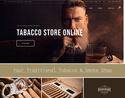 Tabacco Store (Business Website)