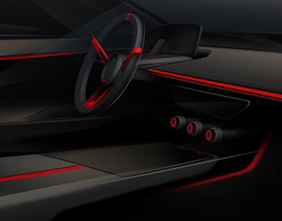 Audi Red (Interior)