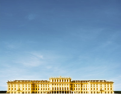 Golden Schloss Schönbrunn