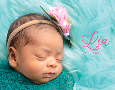 Lia Newborn Photoshoot