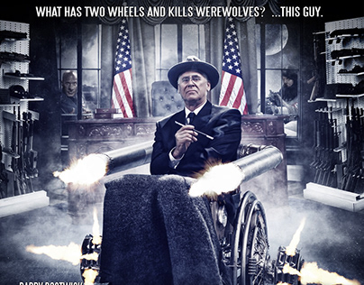 FDR American Badass Official Movie Poster Design