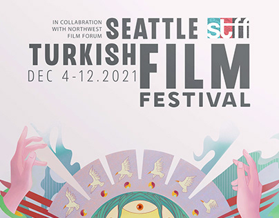 THE 9TH SEATTLE TURKISH FILM FESTIVAL POSTER DESIGN