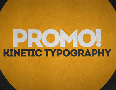 Kinetic Typography Text Animation