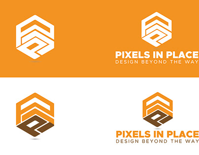 Pixels In Place logo design