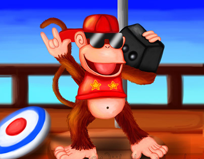 Donkey Kong Country 2 - Diddy Kong