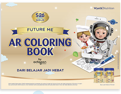 Future Me AR Coloring Book - Wyeth S-26 GOLD