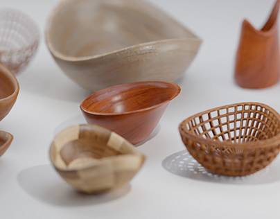Baskets & vessels for fruit and vegetables