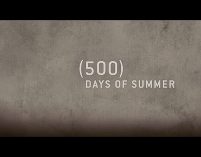 Scene remake "500 days of Summer"